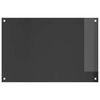 vidaXL Kitchen Backsplash Dark grey 35.43 x 23.62 x 0.24 in