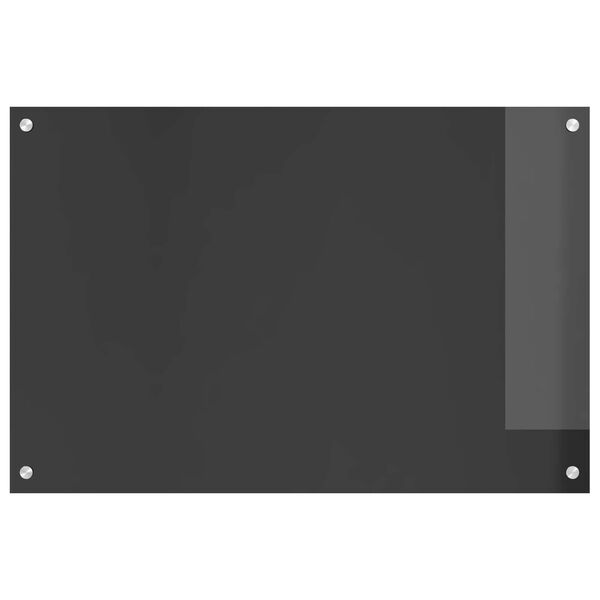 vidaXL Kitchen Backsplash Dark grey 35.43 x 23.62 x 0.24 in