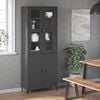 vidaXL Top For Sideboard Anthracite Grey
