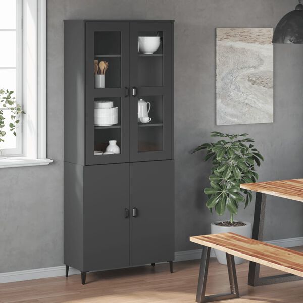vidaXL Top For Sideboard Anthracite Grey