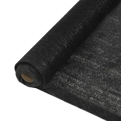 vidaXL Privacy Net HDPE 6.6'x82' Black