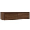 vidaXL TV Cabinet Brown Oak Engineered Wood Large TV Cabinet
