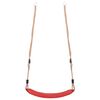 vidaXL Swing Seat Red EVA Medium Swing Seat Rectangular Minimalist