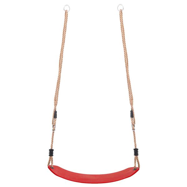 vidaXL Swing Seat Red EVA Medium Swing Seat Rectangular Minimalist