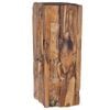 vidaXL Side Table Natural Teak Solid Teak Wood Medium Side Table