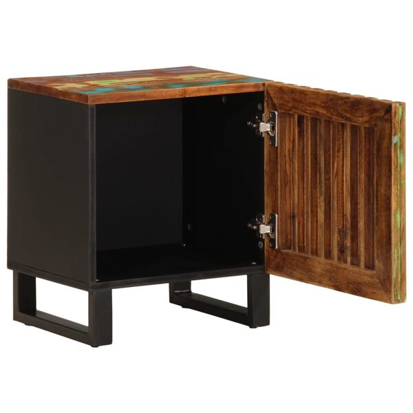 vidaXL Bedside Cabinet Multicolor