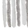 vidaXL Fly Curtain Light Grey and White 39.4x86.6" Chenille