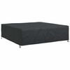 vidaXL Furniture Cover Plain Black 108.27 x 108.27 x 27.56 in 210D