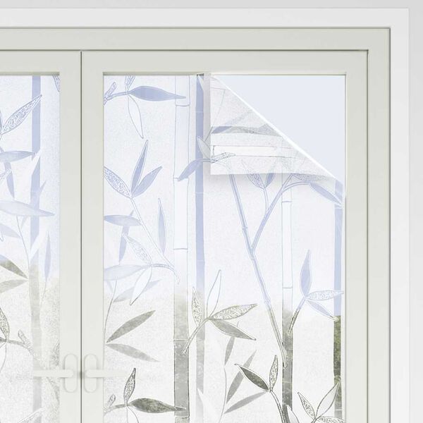 vidaXL Window Film Set of 4 Frosted PVC 23.6 x 196.9 in