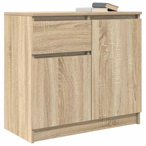 vidaXL Sideboard Sonoma oak Engineered wood Medium Sideboard