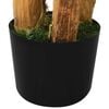 vidaXL Artificial Banana Tree Green Solid Wood, Plastic Extra Tall