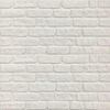 vidaXL 3D Wall Panels with White Brick Design 10 pcs EPS