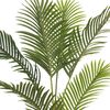 vidaXL Artificial Palm Tree Green Polypropylene and iron wire Medium
