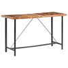 vidaXL Bar Set Brown Reclaimed wood Large Industrial Bar Set