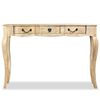 vidaXL Console Table Whitewashed mango wood Solid mango wood Large
