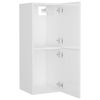 vidaXL Bathroom Furniture Set High gloss white