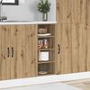 vidaXL Bottom Cabinet Artisan oak Engineered wood Compact