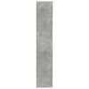 vidaXL Storage Cabinet Concrete Grey Engineered Wood Tall
