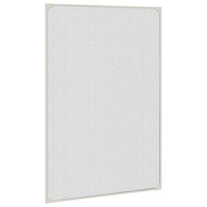vidaXL Insect Screen White frame with Black mesh