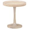 vidaXL Side Table Natural Wood Solid Mango Wood Medium Durable