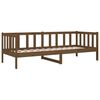 vidaXL Day Bed Honey Brown Solid pine wood 31.5x79.0 in
