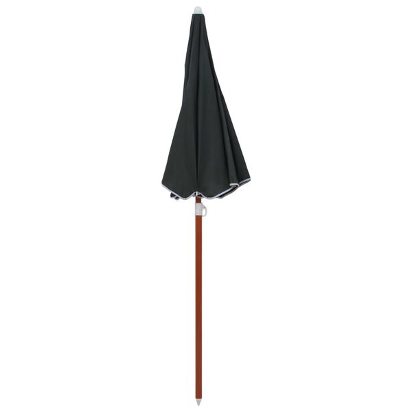 vidaXL Garden Parasol Anthracite Polyester 70.9 in