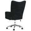 vidaXL Relaxing Chair Black Velvet, Steel Standard Relaxing Chair