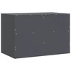 vidaXL TV Cabinet Set of 2 Anthracite Cold-rolled steel