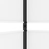 vidaXL 5-Panel Room Divider White 98.4"x70.9" Fabric