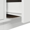 vidaXL TV Cabinet White Engineered Wood Large TV Cabinet Rectangular