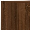 vidaXL TV Cabinet Brown Oak Engineered Wood Small TV Cabinet