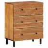 vidaXL Side Cabinet Natural wood Solid acacia wood Medium Cabinet