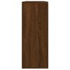 vidaXL Sideboard Brown oak Engineered wood 35.8x11.6x29.5 in Sideboard