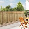 vidaXL Bamboo Fence Brown 600 x 125 cm bamboo