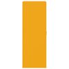 vidaXL Sideboard Mustard Yellow Cold-rolled Steel 13.6x15.4x42.1 in