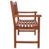 vidaXL Garden Bench Natural Acacia Wood Solid Acacia Wood Standard
