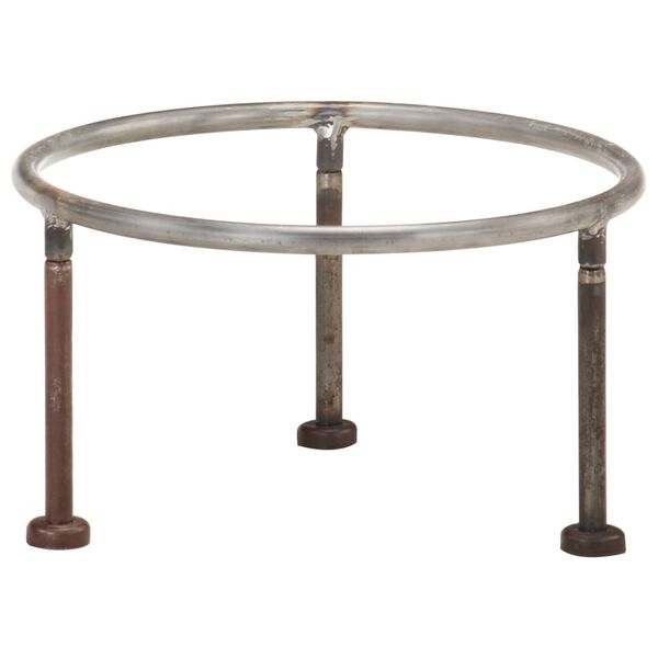 vidaXL Rustic Fire Pit &Oslash; 15.7" Iron