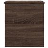vidaXL Storage Box Brown Oak 23.6"x16.5"x18.1" Engineered Wood