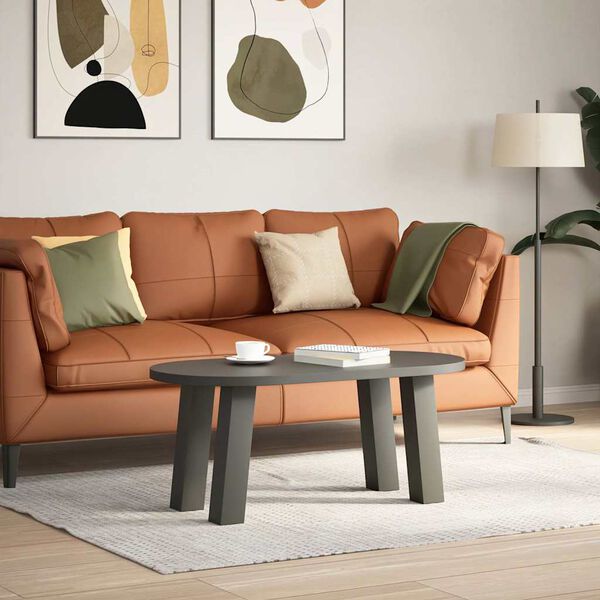 vidaXL Coffee Table Leg Anthracite Powder-coated steel 11.8 in Durable