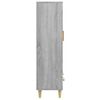 vidaXL Highboard Grey Sonoma Engineered wood Tall Highboard