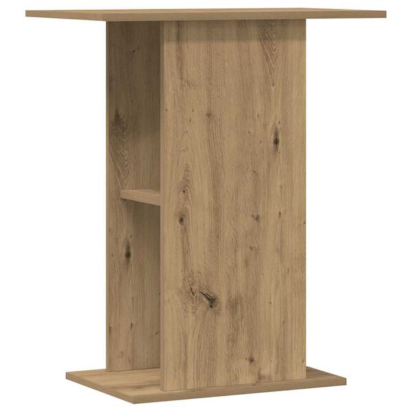 vidaXL Aquarium Stand Artisan Oak Engineered Wood Medium Aquarium Stand