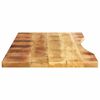 vidaXL Desk Top Natural mango wood Solid mango wood 63.0 x 19.7 x 1.0 in