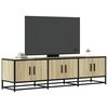 vidaXL TV Cabinet Sonoma oak Engineered wood 59.1x13.8x16.1 in