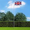 vidaXL UK Flag Multicolor 68D 100% polyester 35.4 x 59.1 in Tough Flag