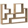 vidaXL Wall Cube Other artisan oak 96 x 12 x 64 cm Engineered wood