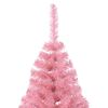 vidaXL Christmas Tree Pink PVC, Steel Large Decorative Inlays
