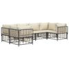vidaXL Garden Lounge Set Anthracite