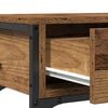 vidaXL Console Table Old Wood 72.5 x 25 x 75 cm Engineered Wood