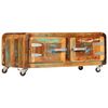 vidaXL Coffee Table Multicolored Solid Reclaimed Wood Medium