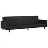 vidaXL Sofa Set Black